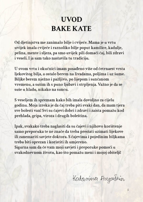Čaj bake Kate -PREDNARUDŽBE!!!
